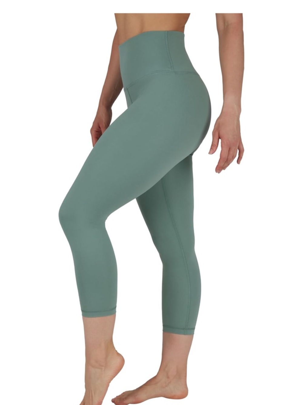 Yogalicious High Waisted Buttery Soft Capri Leggings